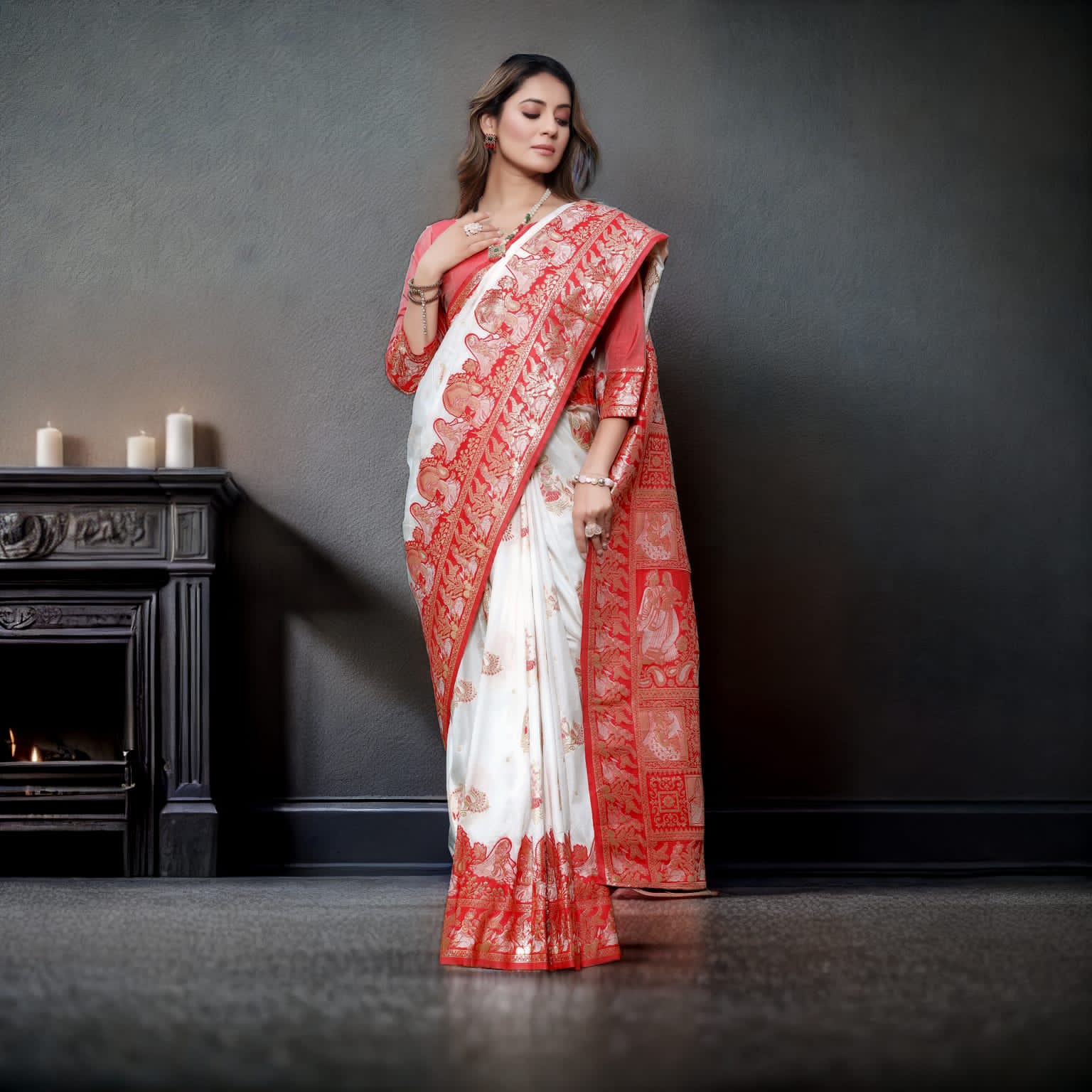 Ddf 206 Banarasi Silk Designer Saree Catalotg